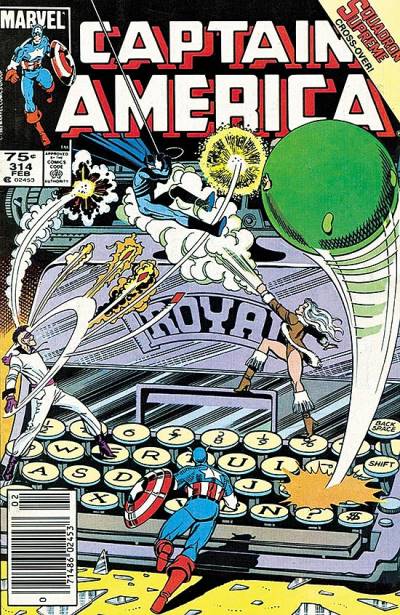Captain America (1968)   n° 314 - Marvel Comics