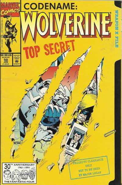 Wolverine (1988)   n° 50 - Marvel Comics