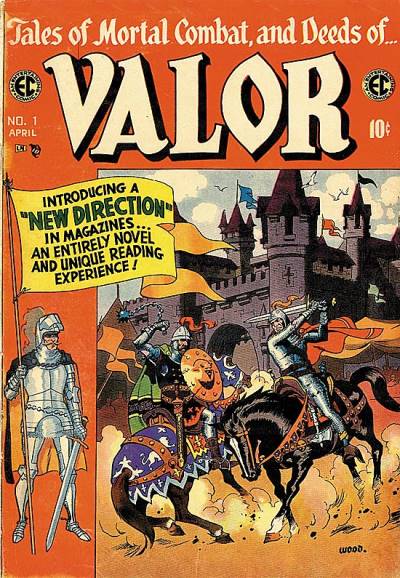 Valor (1955)   n° 1 - E.C. Comics