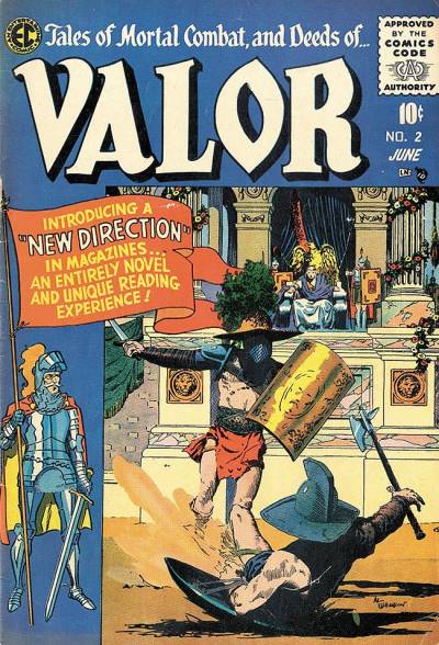 Valor (1955)   n° 2 - E.C. Comics