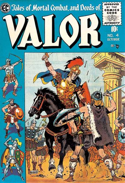 Valor (1955)   n° 4 - E.C. Comics