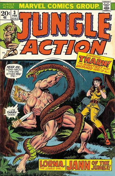 Jungle Action (1972)   n° 3 - Marvel Comics