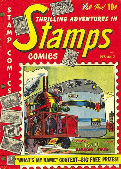 Thrilling Adventures In Stamps Comics (1951)   n° 7 - Youthful