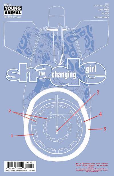 Shade, The Changing Girl (2016)   n° 10 - DC (Young Animal)