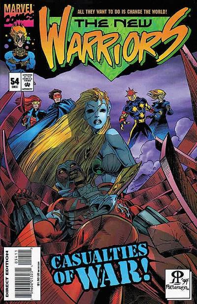 New Warriors (1990)   n° 54 - Marvel Comics