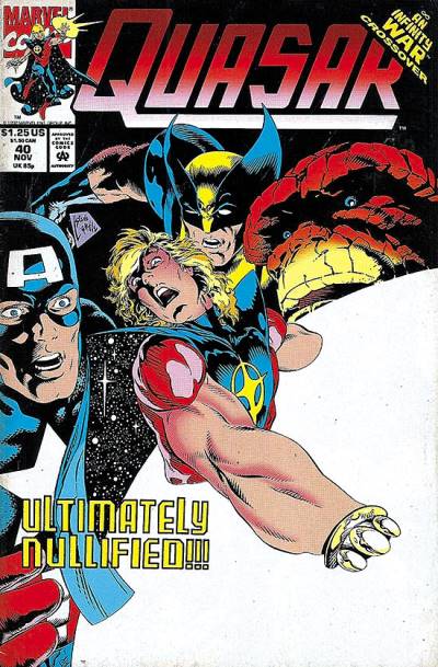 Quasar (1989)   n° 40 - Marvel Comics