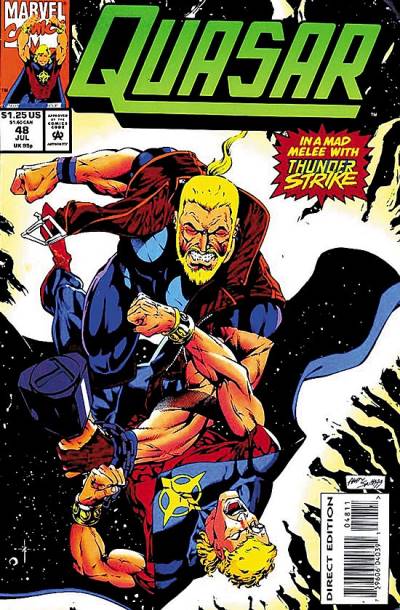 Quasar (1989)   n° 48 - Marvel Comics