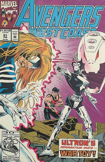 West Coast Avengers, The (1985)   n° 91 - Marvel Comics