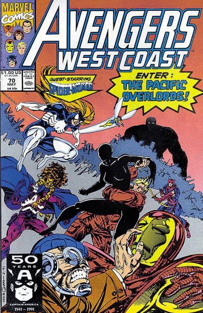 West Coast Avengers, The (1985)   n° 70 - Marvel Comics