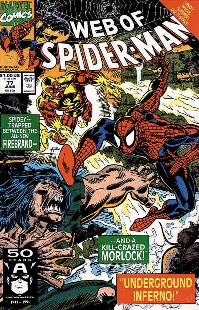 Web of Spider-Man (1985)   n° 77 - Marvel Comics