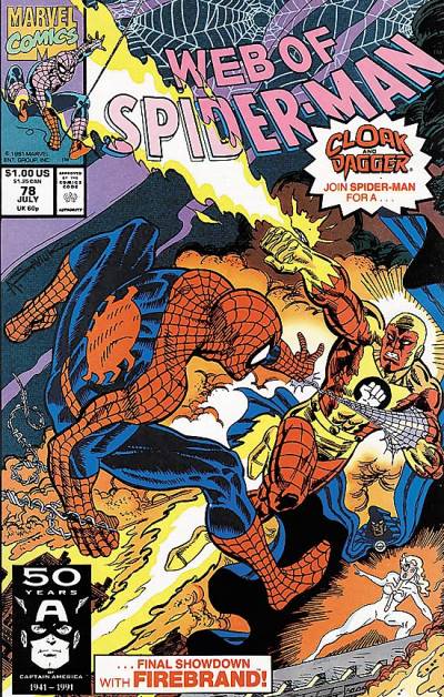 Web of Spider-Man (1985)   n° 78 - Marvel Comics