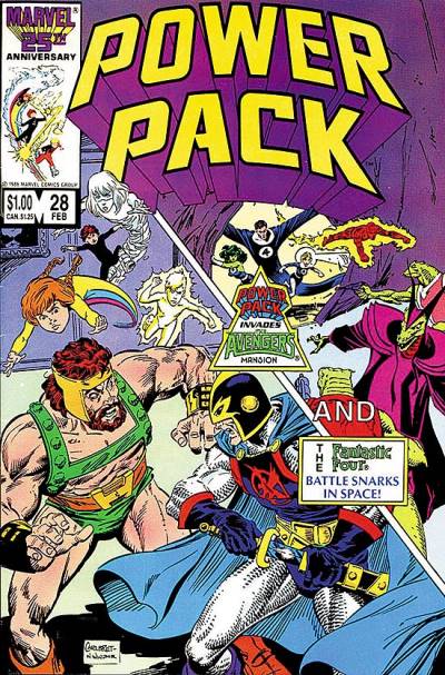 Power Pack (1984)   n° 28 - Marvel Comics