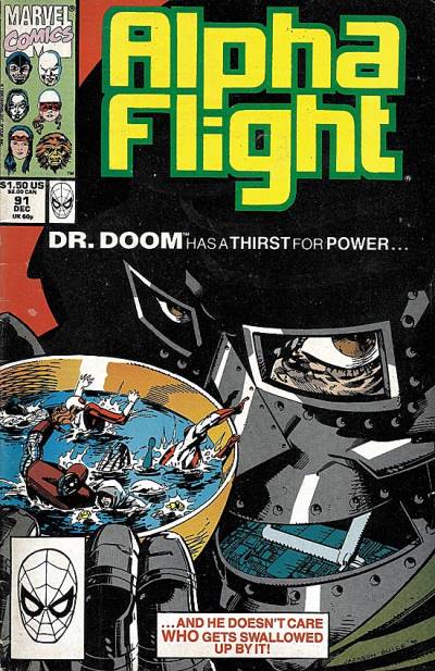 Alpha Flight (1983)   n° 91 - Marvel Comics