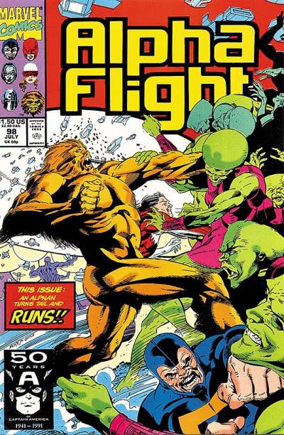 Alpha Flight (1983)   n° 98 - Marvel Comics