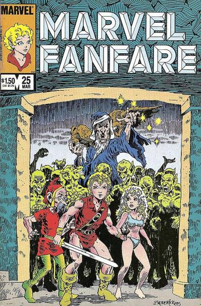 Marvel Fanfare (1982)   n° 25 - Marvel Comics
