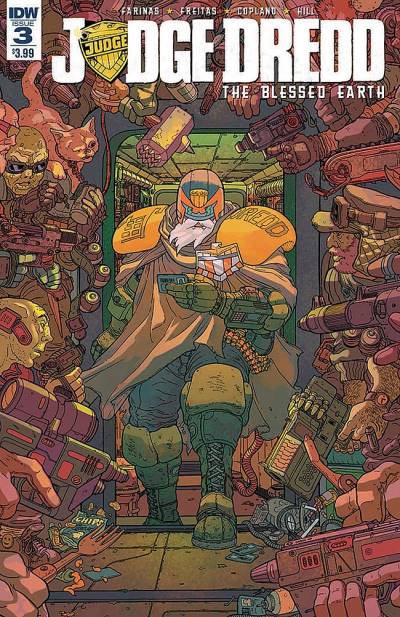 Judge Dredd: The Blessed Earth (2017)   n° 3 - Idw Publishing