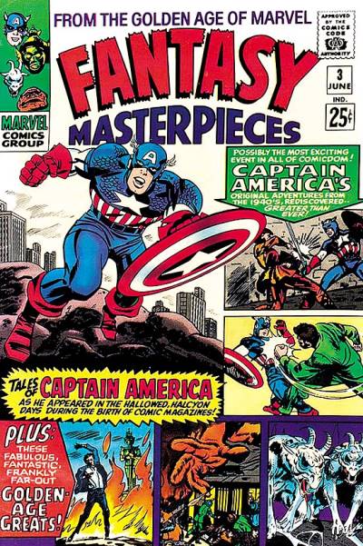Fantasy Masterpieces (1966)   n° 3 - Marvel Comics