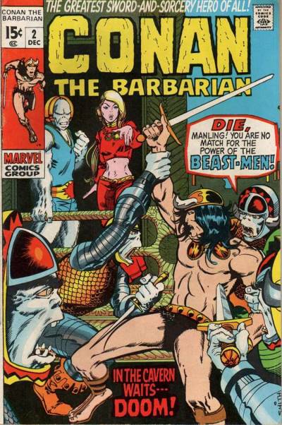 Conan The Barbarian (1970)   n° 2 - Marvel Comics