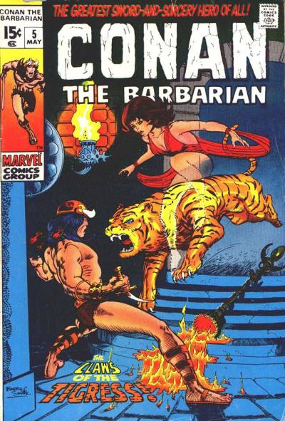 Conan The Barbarian (1970)   n° 5 - Marvel Comics