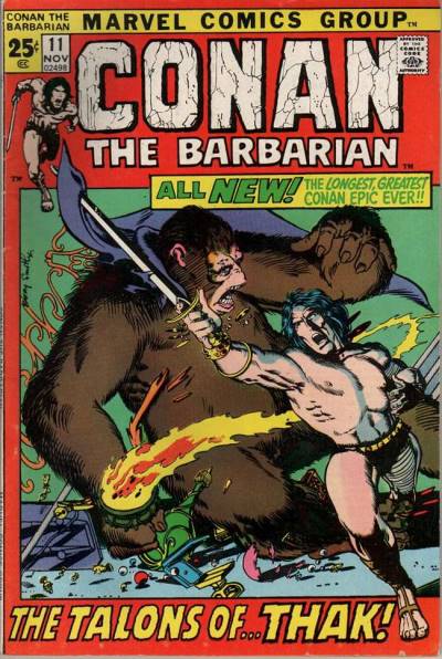 Conan The Barbarian (1970)   n° 11 - Marvel Comics