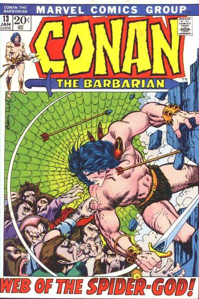 Conan The Barbarian (1970)   n° 13 - Marvel Comics