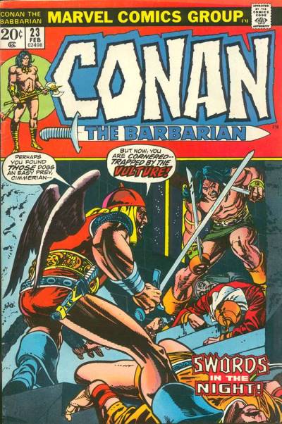 Conan The Barbarian (1970)   n° 23 - Marvel Comics