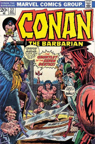 Conan The Barbarian (1970)   n° 33 - Marvel Comics