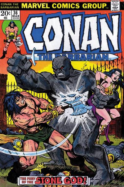 Conan The Barbarian (1970)   n° 36 - Marvel Comics