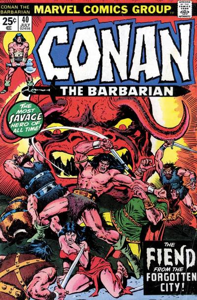 Conan The Barbarian (1970)   n° 40 - Marvel Comics