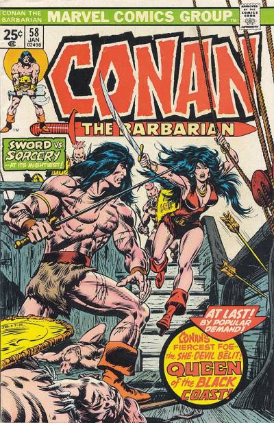 Conan The Barbarian (1970)   n° 58 - Marvel Comics