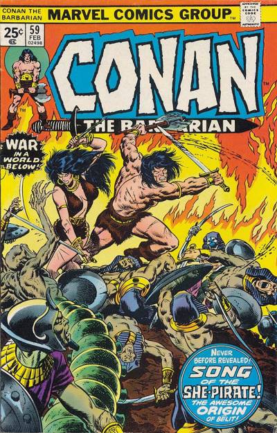 Conan The Barbarian (1970)   n° 59 - Marvel Comics