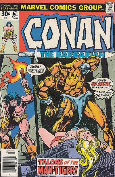 Conan The Barbarian (1970)   n° 67 - Marvel Comics