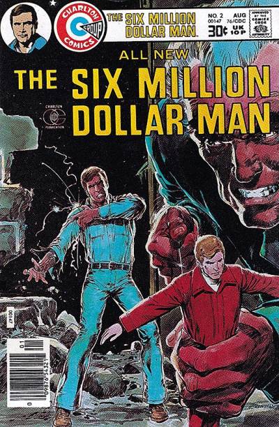 Six Million Dollar Man (1976)   n° 2 - Charlton Comics