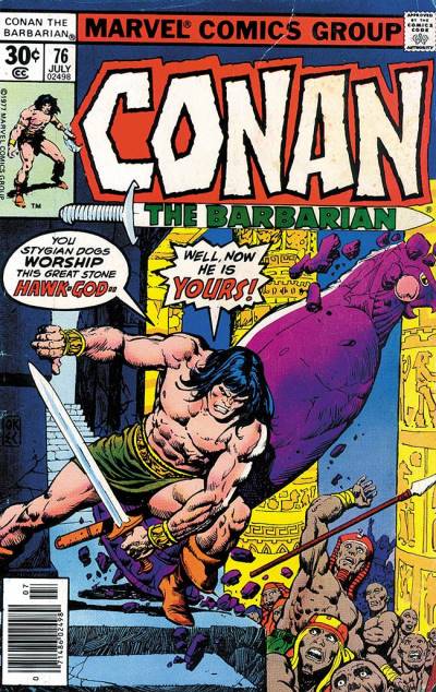 Conan The Barbarian (1970)   n° 76 - Marvel Comics