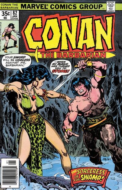 Conan The Barbarian (1970)   n° 82 - Marvel Comics