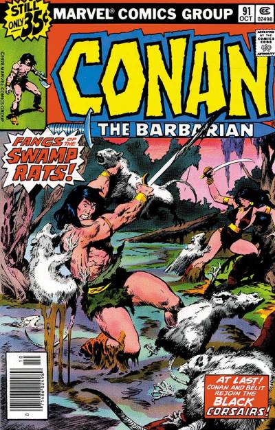 Conan The Barbarian (1970)   n° 91 - Marvel Comics