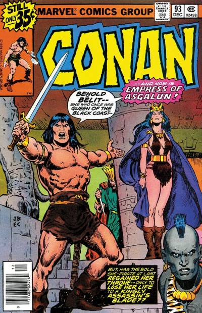 Conan The Barbarian (1970)   n° 93 - Marvel Comics