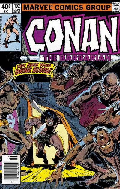 Conan The Barbarian (1970)   n° 102 - Marvel Comics