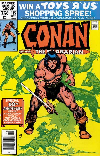 Conan The Barbarian (1970)   n° 115 - Marvel Comics