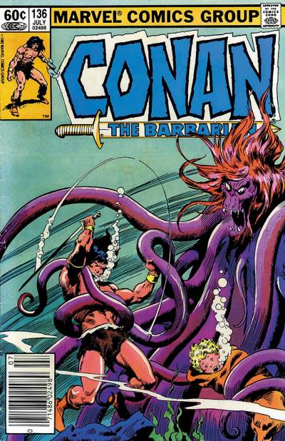 Conan The Barbarian (1970)   n° 136 - Marvel Comics