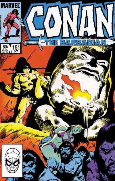 Conan The Barbarian (1970)   n° 151 - Marvel Comics