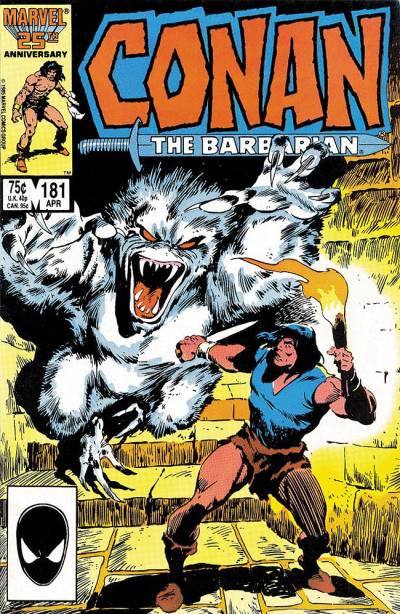 Conan The Barbarian (1970)   n° 181 - Marvel Comics