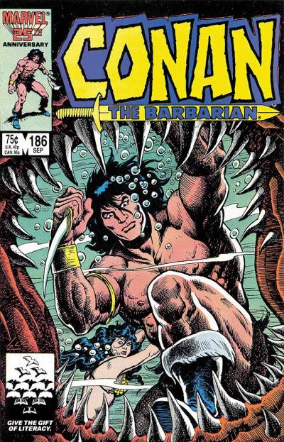 Conan The Barbarian (1970)   n° 186 - Marvel Comics