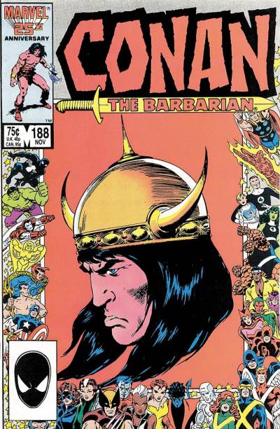 Conan The Barbarian (1970)   n° 188 - Marvel Comics