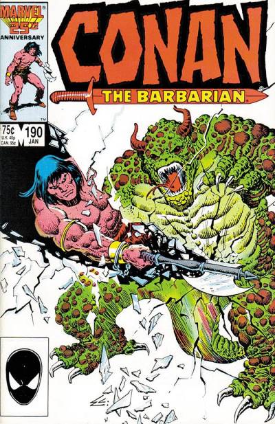 Conan The Barbarian (1970)   n° 190 - Marvel Comics