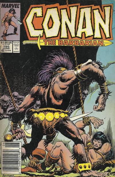 Conan The Barbarian (1970)   n° 195 - Marvel Comics