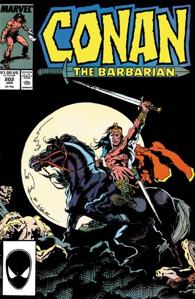 Conan The Barbarian (1970)   n° 202 - Marvel Comics