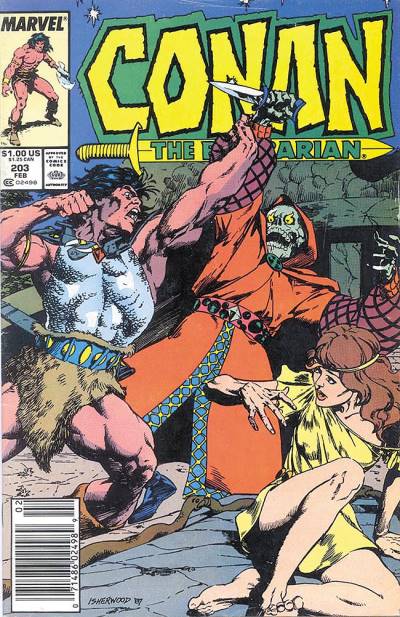 Conan The Barbarian (1970)   n° 203 - Marvel Comics