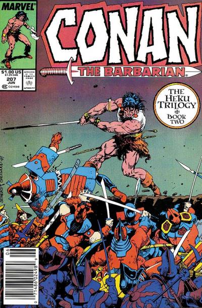 Conan The Barbarian (1970)   n° 207 - Marvel Comics