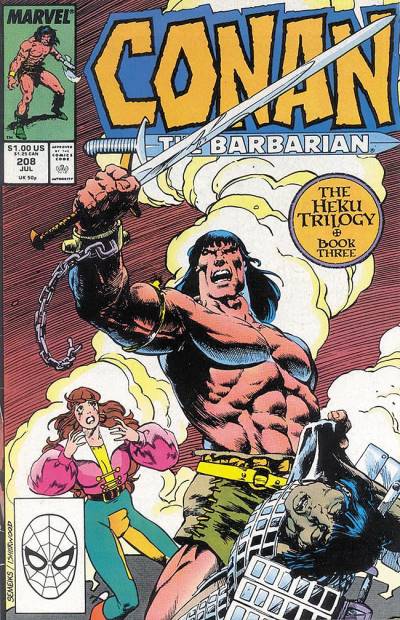 Conan The Barbarian (1970)   n° 208 - Marvel Comics